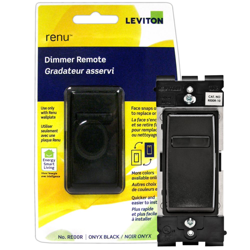 Leviton Renu Leviton Renu Coordinating Dimmer Remote RE00ROB for 3