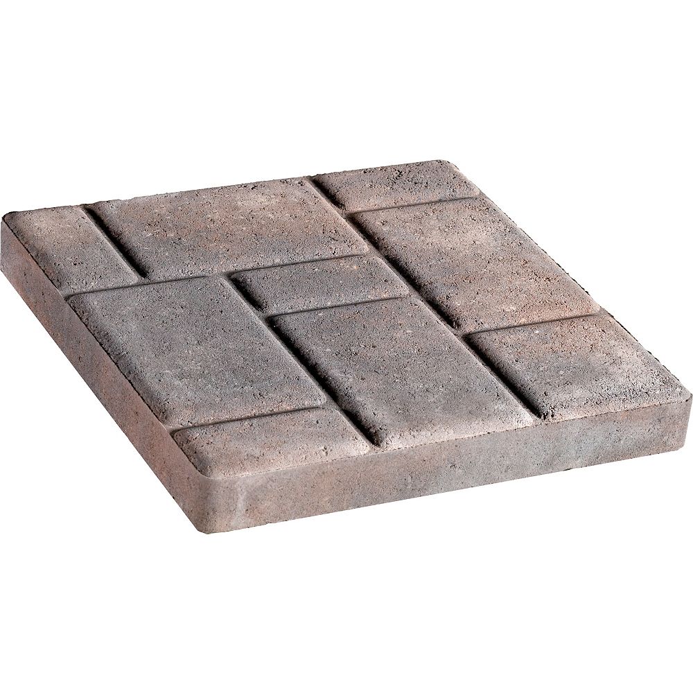 Shaw Brick Old World 14X14 Mocha/Charcoal Slab The Home Depot Canada