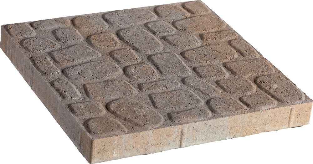 Shaw Brick Beachstone Patio 16X16 Natural/Chamois Slab | The Home Depot ...