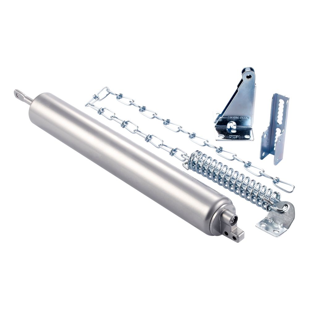 Ideal Security Heavy Duty Silver Door Closer with Wide Zinc Jamb