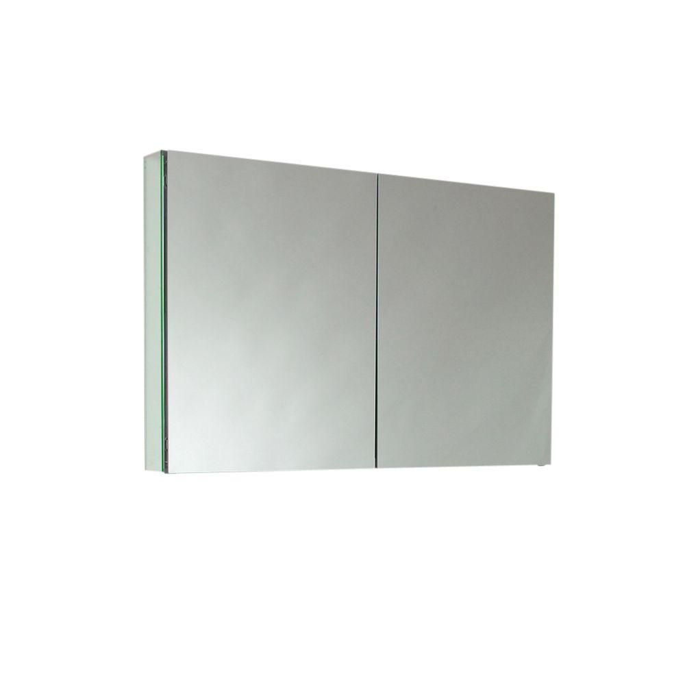 Fresca Armoire À Pharmacie 39.5 po De Large Avec Miroirs Home Depot
