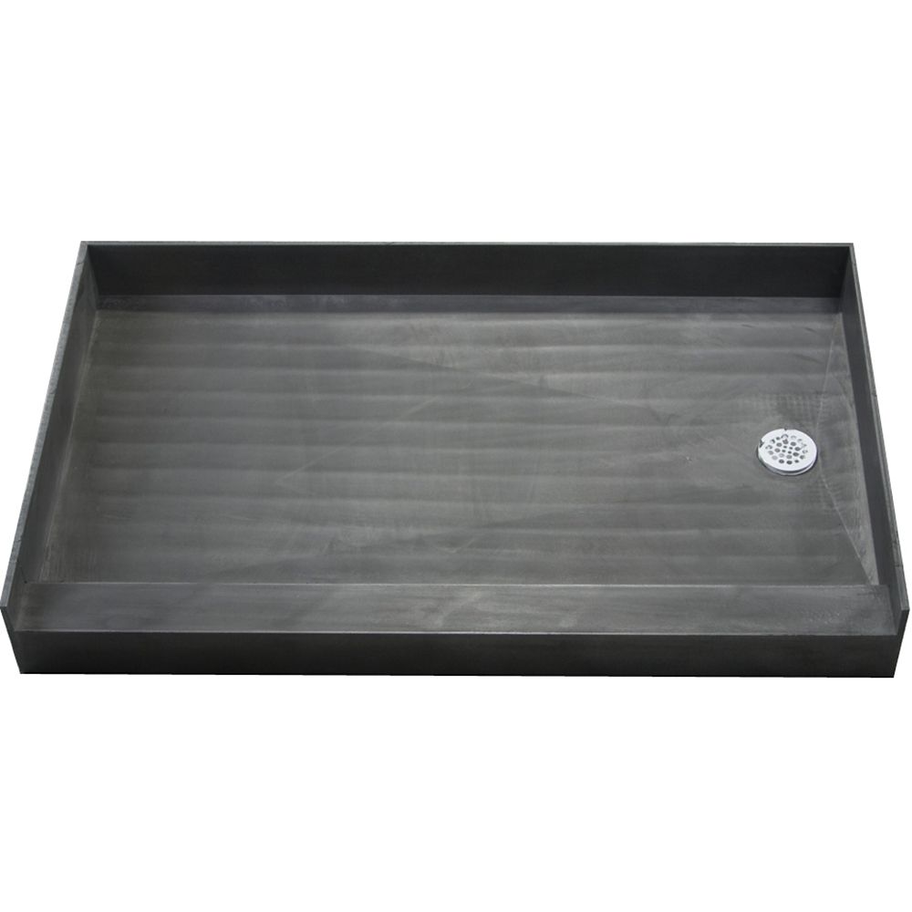 Tile Redi From Maax Shower Base 34 Inch D X 60 Inch W. With Integrated