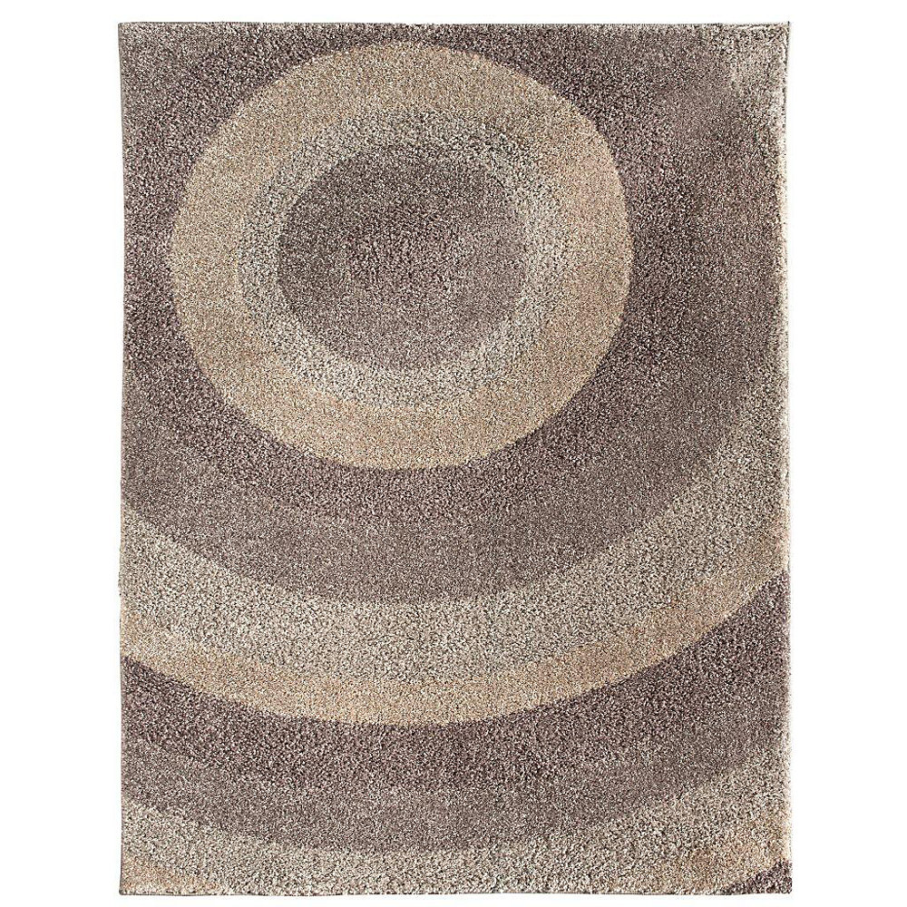 Ringmaster Grey 7 Ft 10 Inch X Indoor Contemporary Rectangular Area Rug