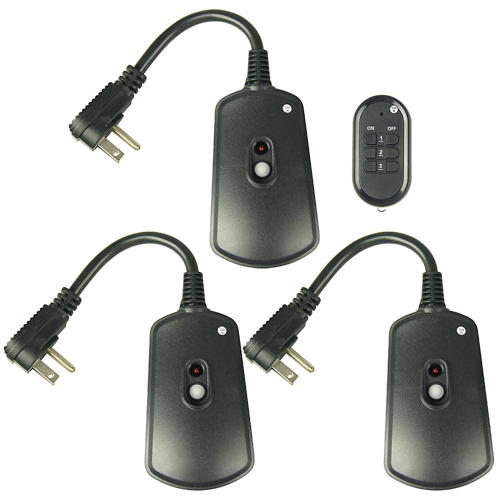 Defiant Wireless Indoor/Outdoor Remote Control Switch (3-Pack) | The ...