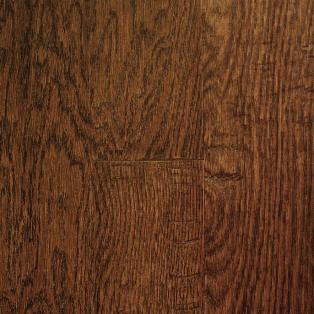 Mullican Flooring 5 Inch Oak Ebony Hand Sculpted 1/2 Inch Engineered Hardwood Flooring (24.35 Sq
