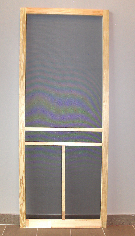 DIY 34-inch T-Bar Wood Screen Door | The Home Depot Canada