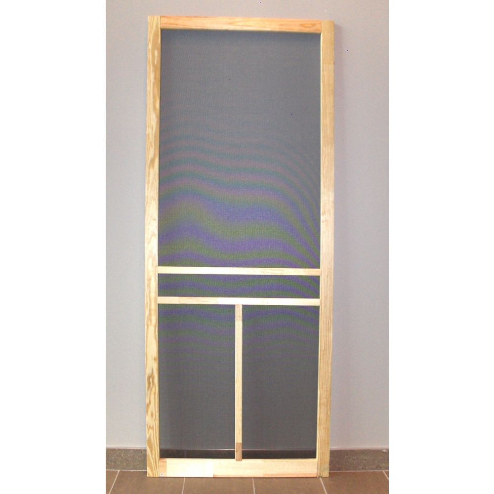 DIY 34-inch T-Bar Wood Screen Door | The Home Depot Canada