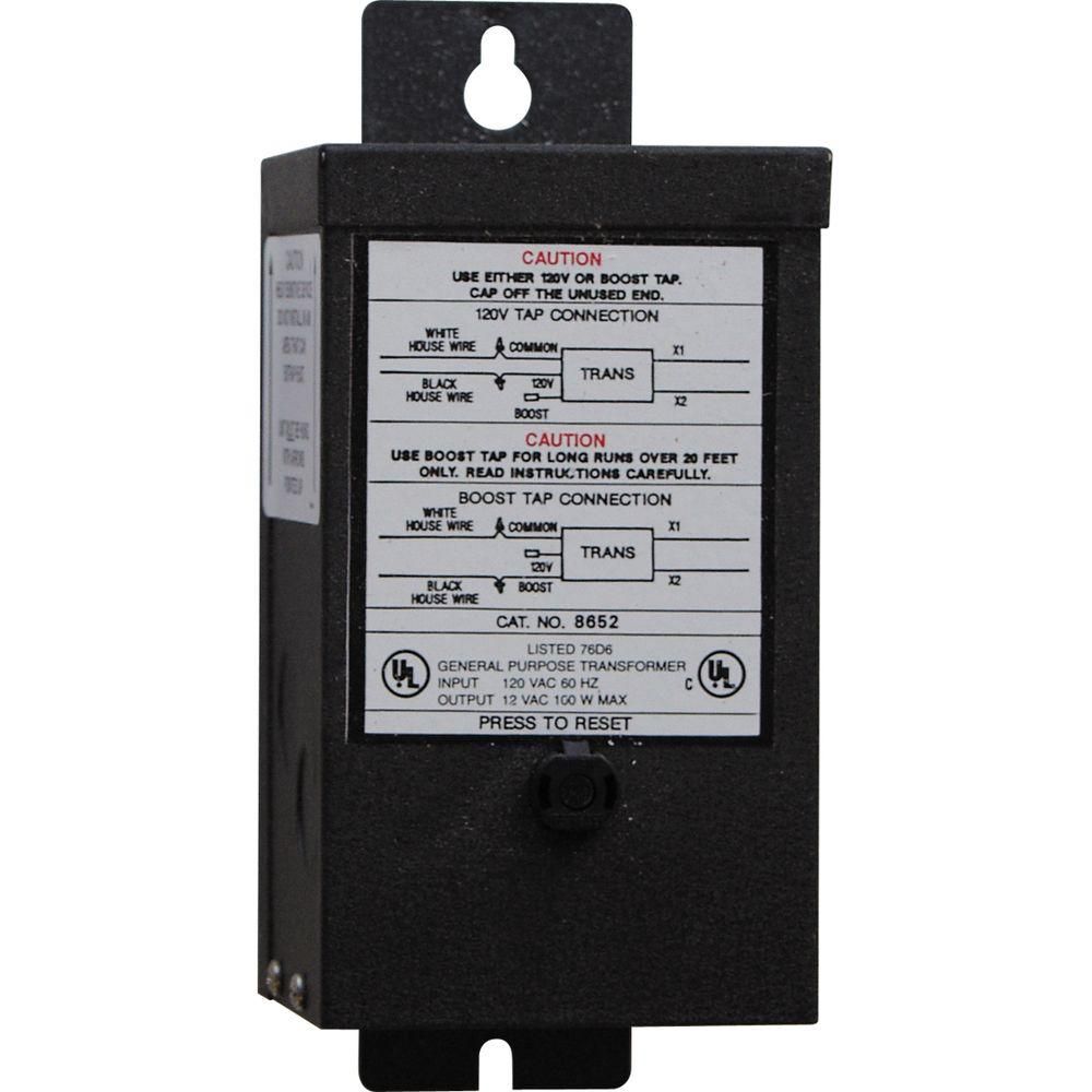 100-watt Accessory Lighting Transformer 100-watt Accessory Lighting Transformer