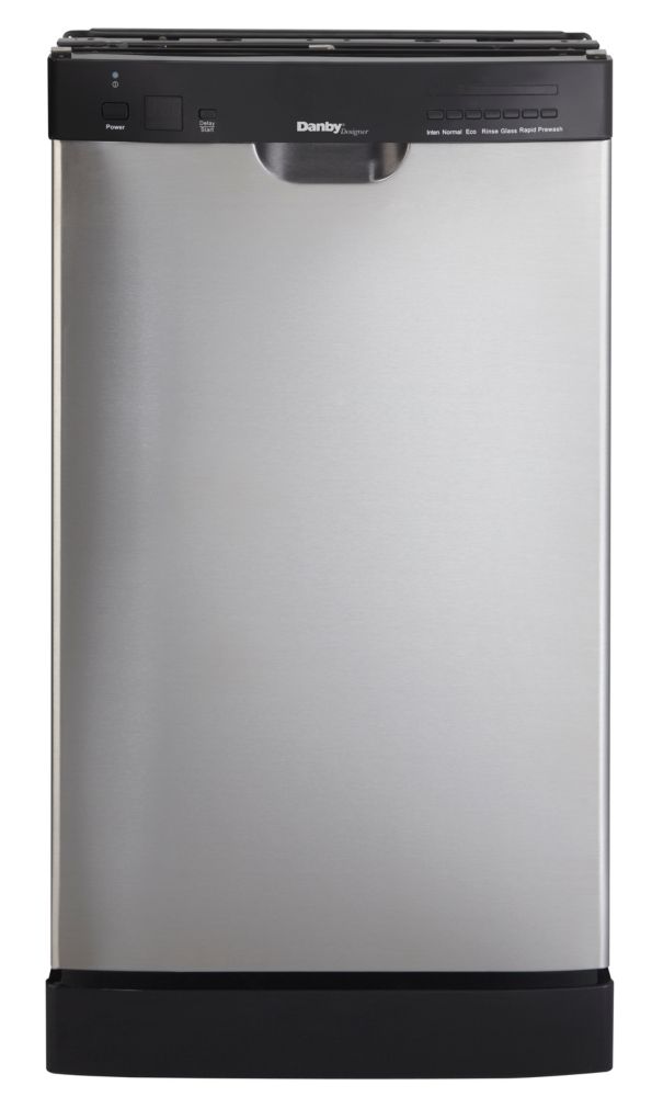 Danby 18 Inch Stainless Built-In Dishwasher - DDW1899BLS | The Home ...