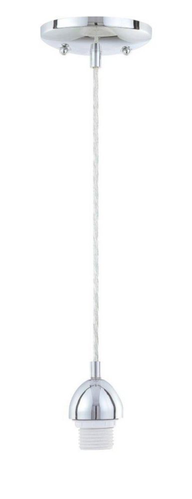 Westinghouse One-Light Adjustable Mini Pendant Kit Chrome | The Home