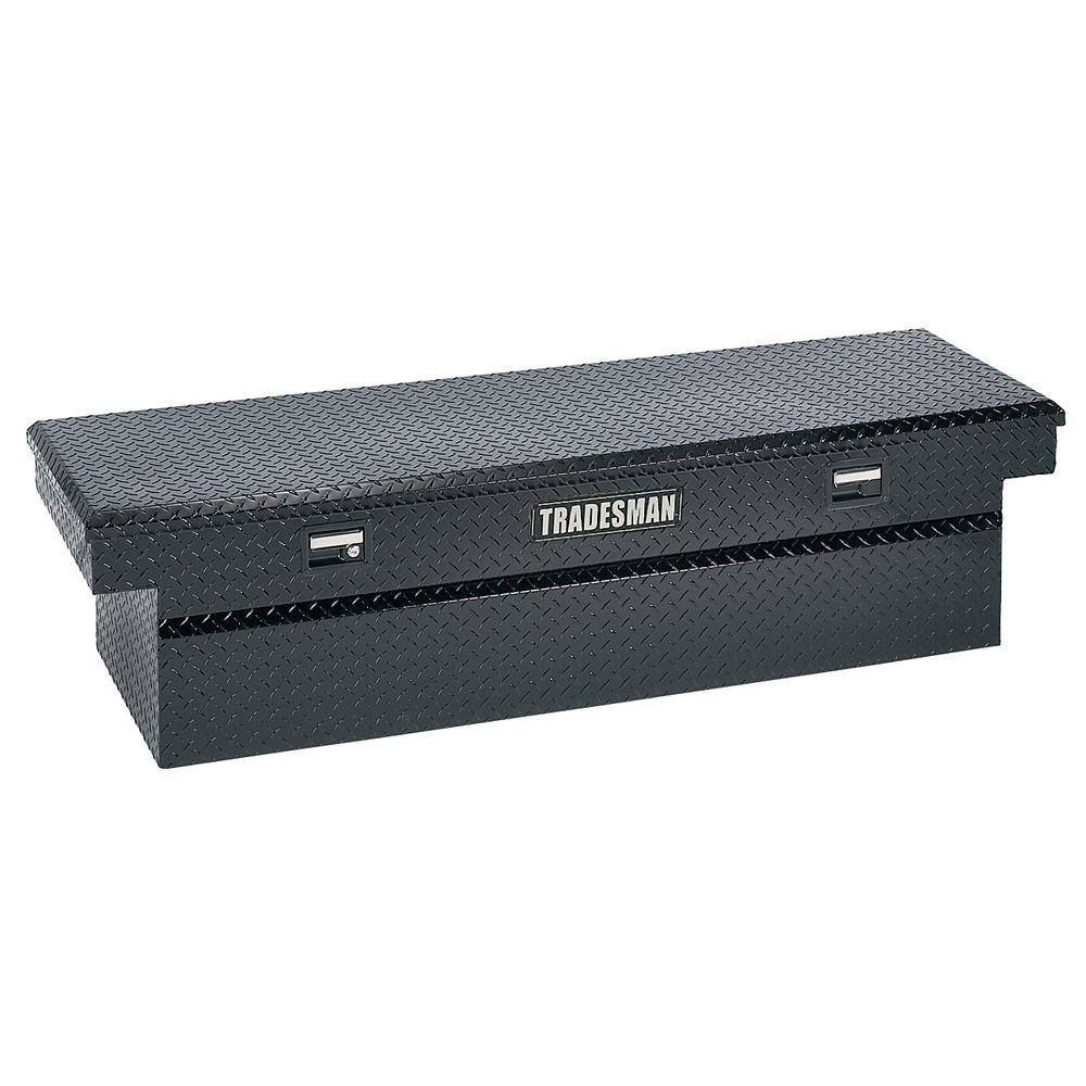 Tradesman 60 inch Cross Bed Truck Tool Box, Mid Size, Single Lid, Deep ...