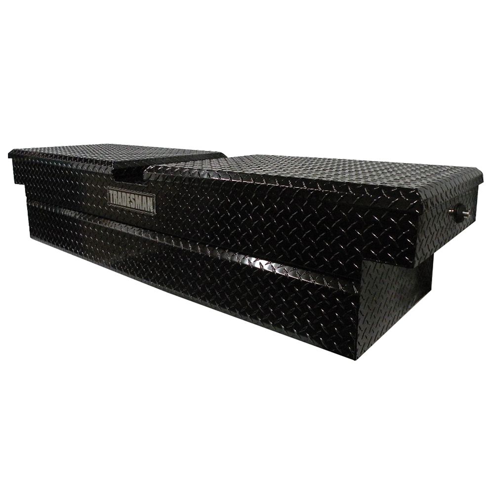 Tradesman 60 inch Cross Bed Truck Tool Box, Mid Size, Gull Wing