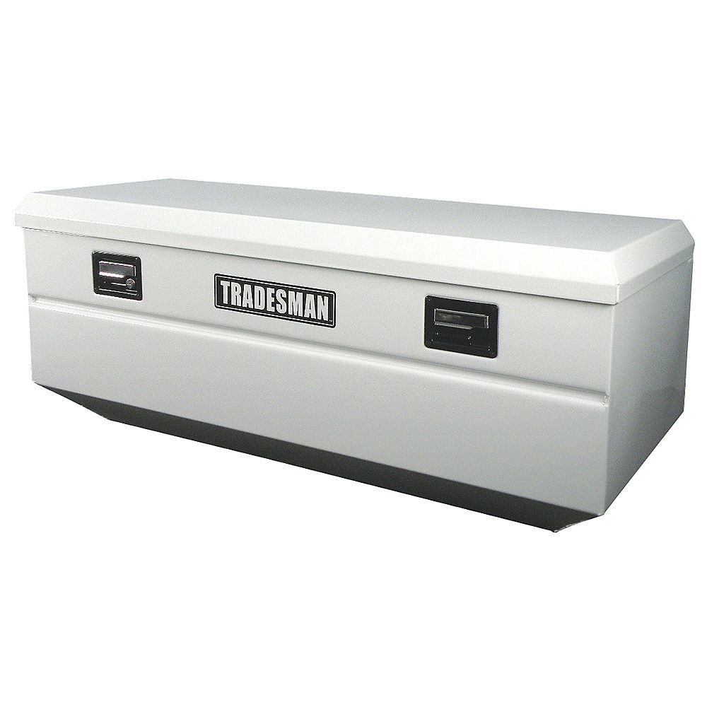 Tradesman 48inch Flush Mount Steel Truck Tool Box, Mid Size, Single