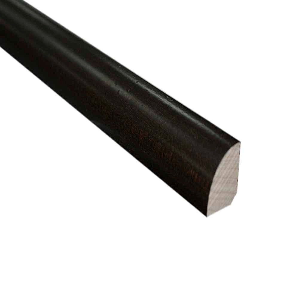 QEP Dark Exotic .75 in Wide x 78-inch Length Quarter Round Molding ...