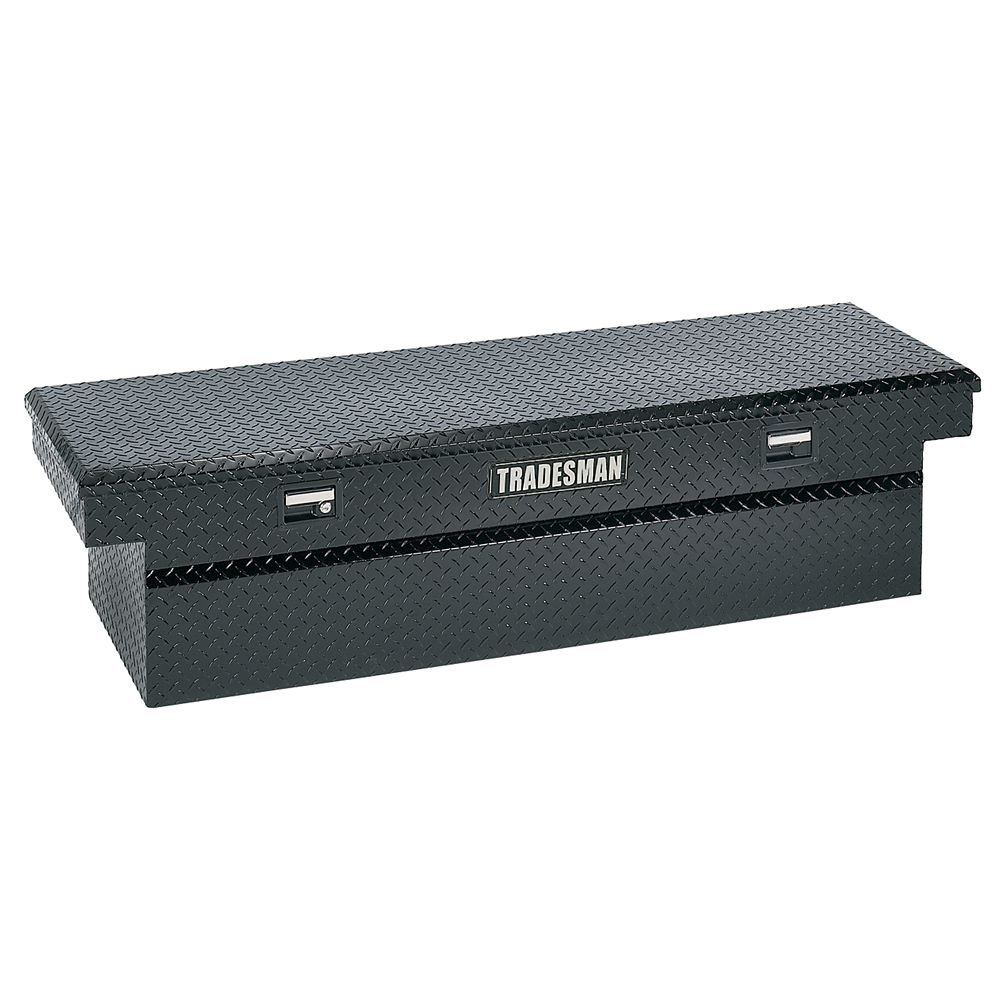 Tradesman 71 inch Cross Bed Truck Tool Box, Full Size, Single Lid, Deep