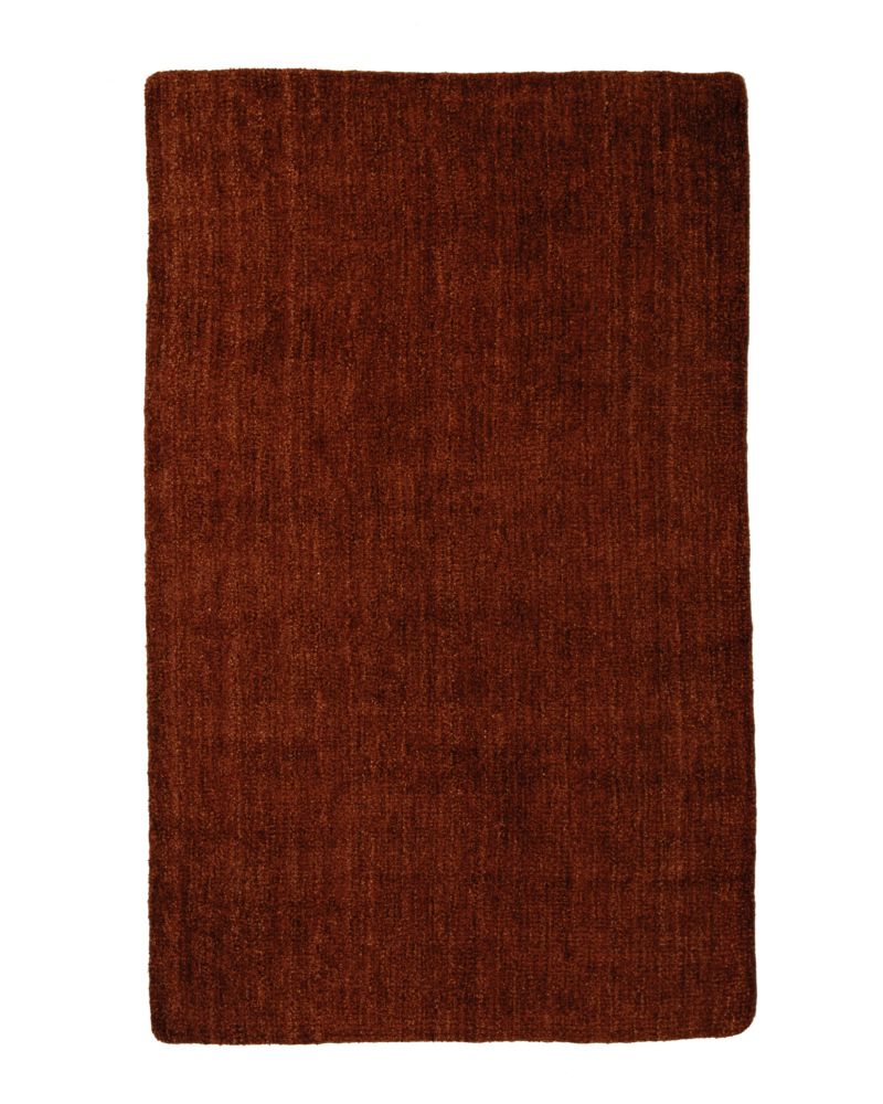 Lanart Rug Fleece Red 6 ft. x 9 ft. Indoor Textured Rectangular Area
