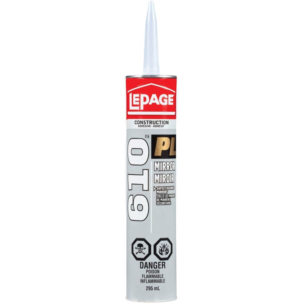 LePage PL 610 Mirror Construction Adhesive 295mL The Home Depot Canada
