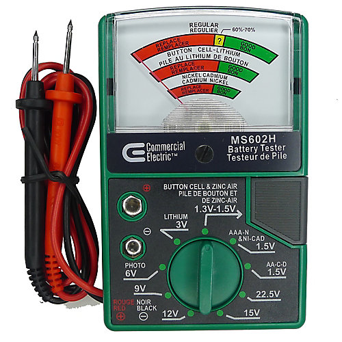 Commercial Electric Battery Tester | The Home Depot Canada
