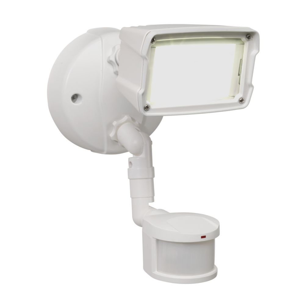 Defiant 110 Degree Small Single Motion Activated Outdoor White LED
