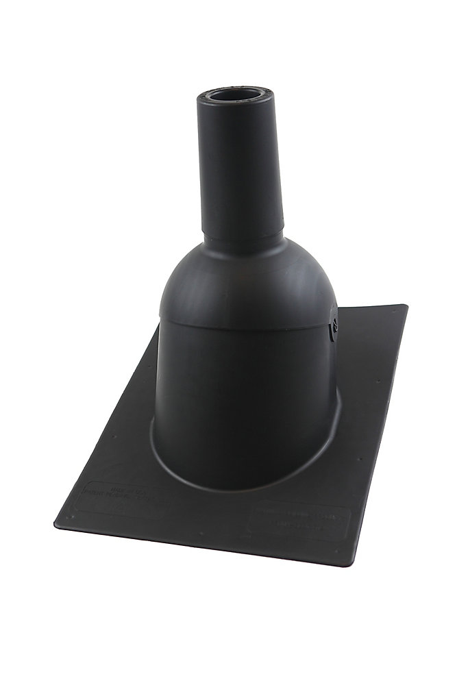 PermaBoot 2 inch Black new roof/reroof vent pipe flashing The Home Depot Canada