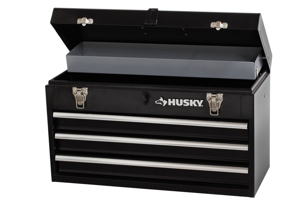 HUSKY 35-inch Mobile Work Cart and Tool Box | The Home Depot Canada