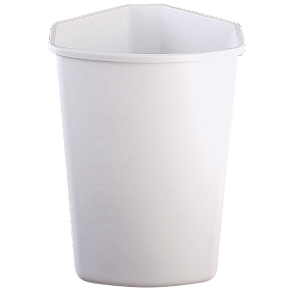 Knape & Vogt 32 Quart White Waste and Recycle Bin The Home Depot Canada