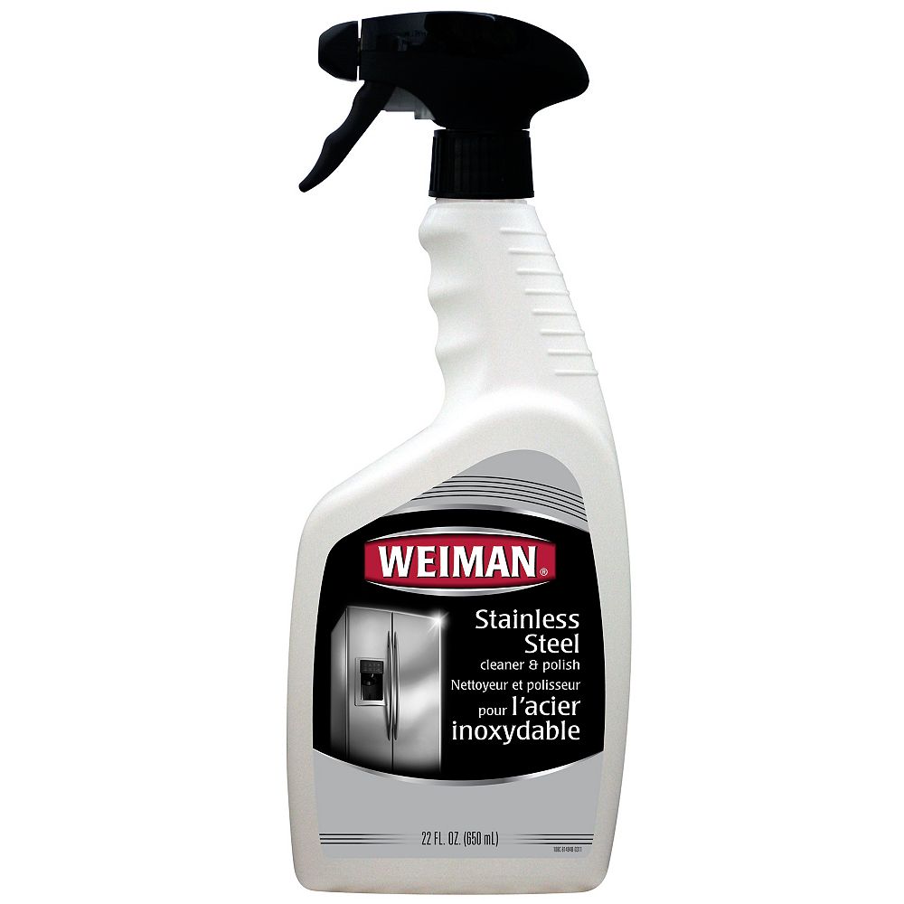 Weiman 22 oz. Stainless Steel Cleaner & Polish | The Home Depot Canada Stainless Steel Cleaner And Polish Home Depot