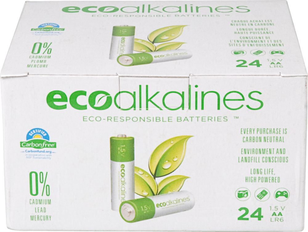 ECO Alkaline AA Bulk 24 Pack ECO Alkaline AA Bulk 24 Pack