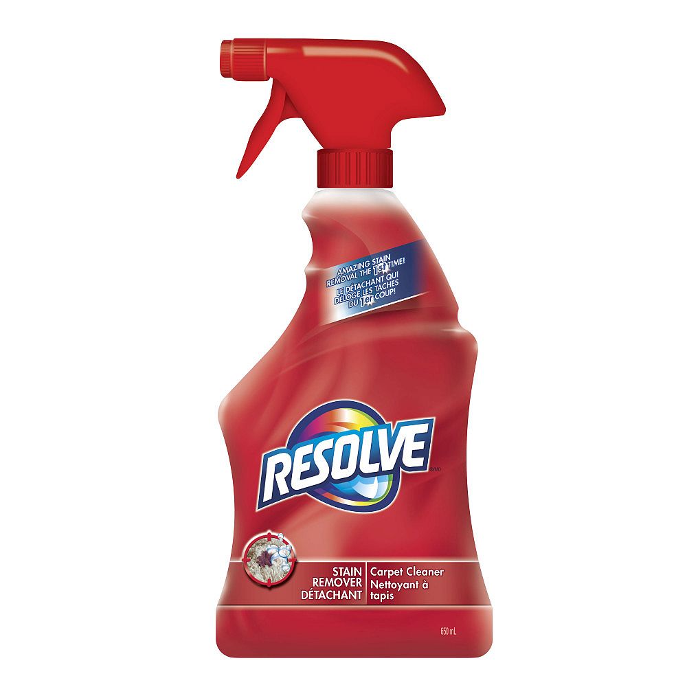 Resolve 650 mL Stain Removal Carpet Cleaner The Home Depot Canada