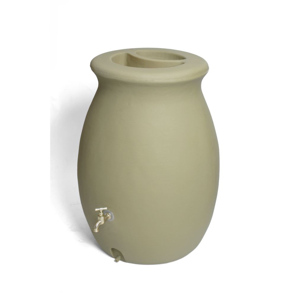 Algreen Products Castilla 50 Gal. Decorative Rain Barrel with