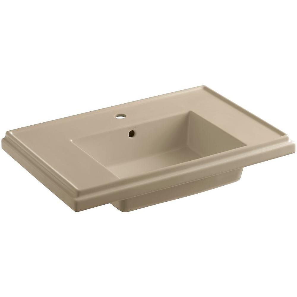 Kohler Tresham Bathroom Sink Basin With Single Hole Faucet