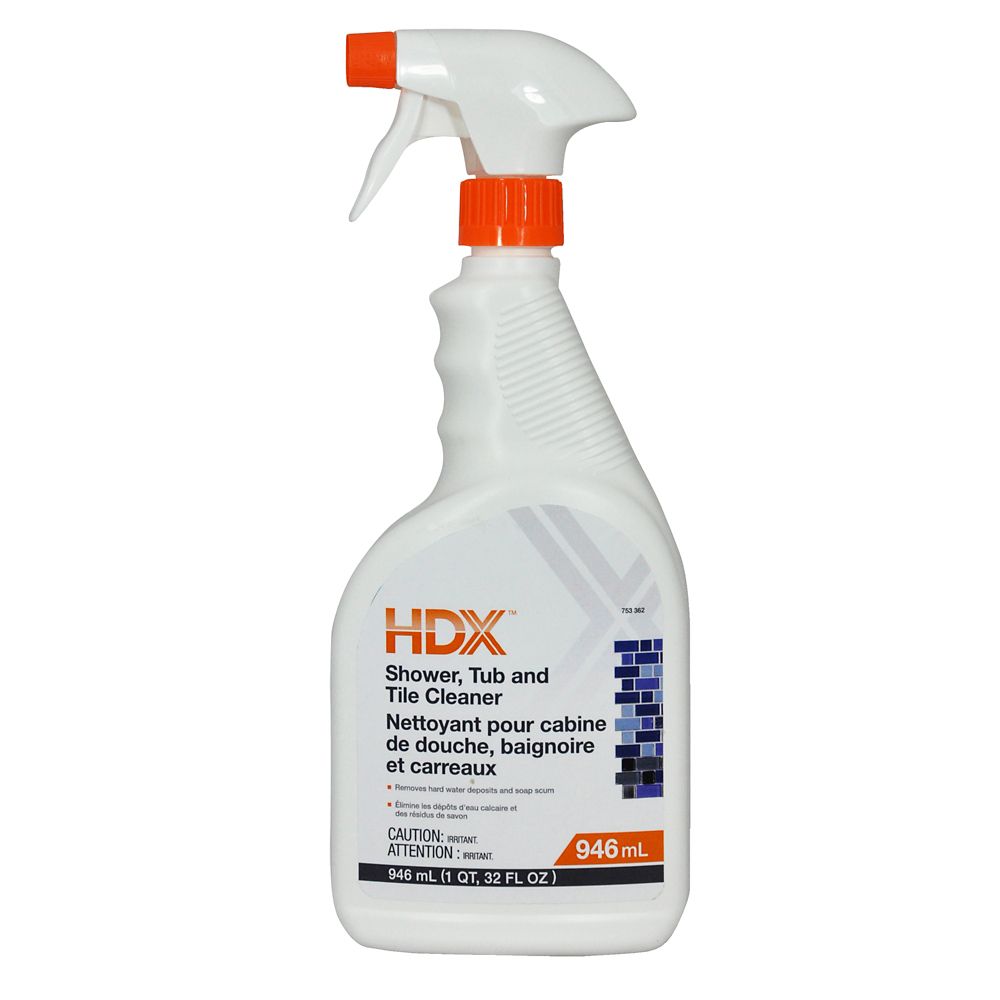 HDX Shower, Tub and Tile Cleaner 946 Ml The Home Depot Canada