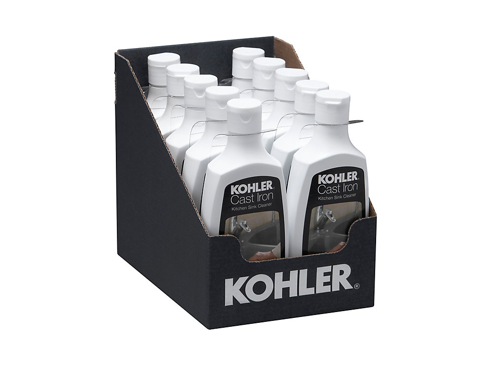 KOHLER 8 oz. Cast Iron Kitchen Sink Cleaner | The Home ...