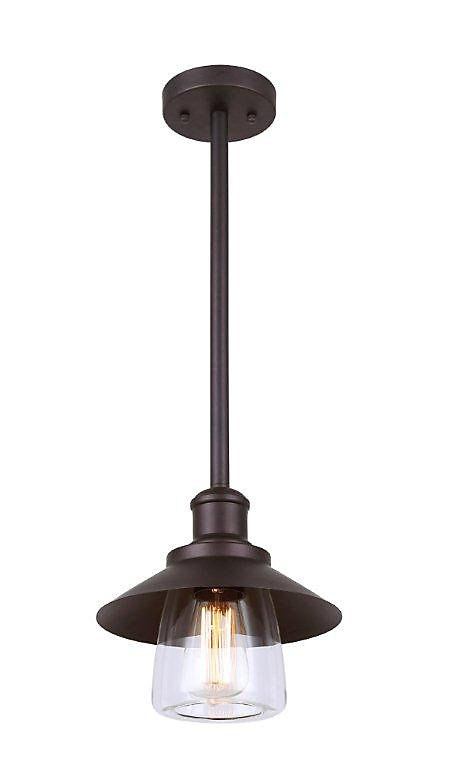 Canarm Ltd Indi 1 Light Orb Pendant Clear Glass