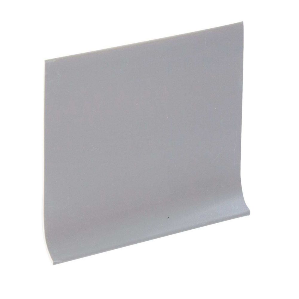 Shur Trim 4-inch Vinyl Wall Cove Base - 120 Foot Roll - Grey | The Home ...