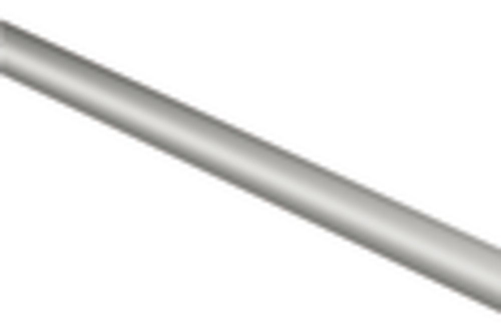Moen Brushed Nickel 30 Inch Towel Bar Only 3/4 Inch Diameter The Home