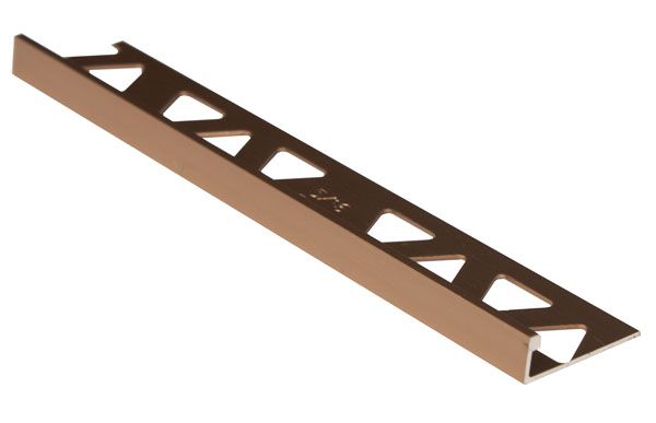 Shur Trim Bordures En Aluminium Pour Carreaux 5/16 Pouce(8MM) - 8 Pied - Bronze Foncé Satiné - Paquet de 10 Shur Trim Bordures En Aluminium Pour Carreaux 5/16 Pouce(8MM) - 8 Pied - Bronze Foncé Satiné - Paquet de 10