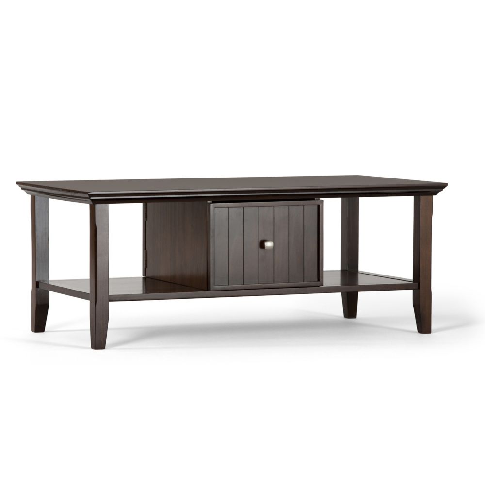 Coffee Tables Accent Table Sets The Home Depot Canada Simpli Home Acadian Coffee Table