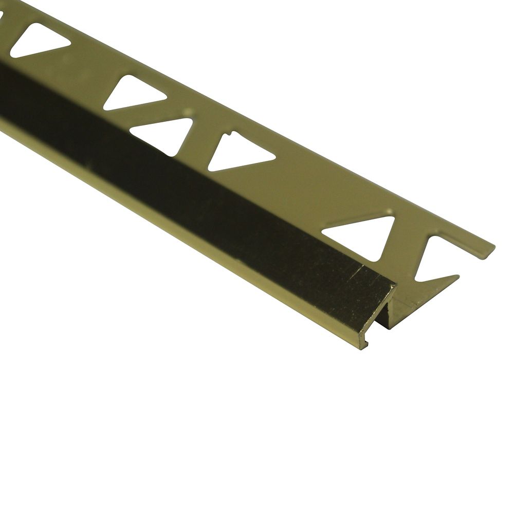 Shur Trim Réducteurs En Aluminium Pour Carreaux 5/16 Pouce(8MM) - 8 v - Cuivre Brillant - Paquet de 10 Shur Trim Réducteurs En Aluminium Pour Carreaux 5/16 Pouce(8MM) - 8 v - Cuivre Brillant - Paquet de 10