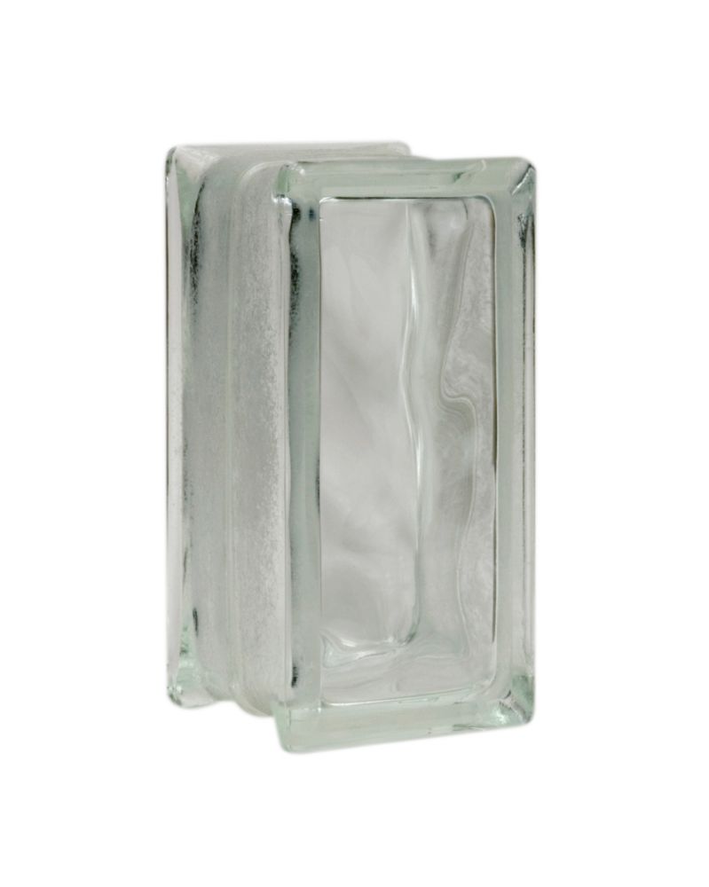 Pittsburgh Corning 4 Inch X 8 Inch X 3 Inch Glass Block Decora Thinline Pattern Case Of 1