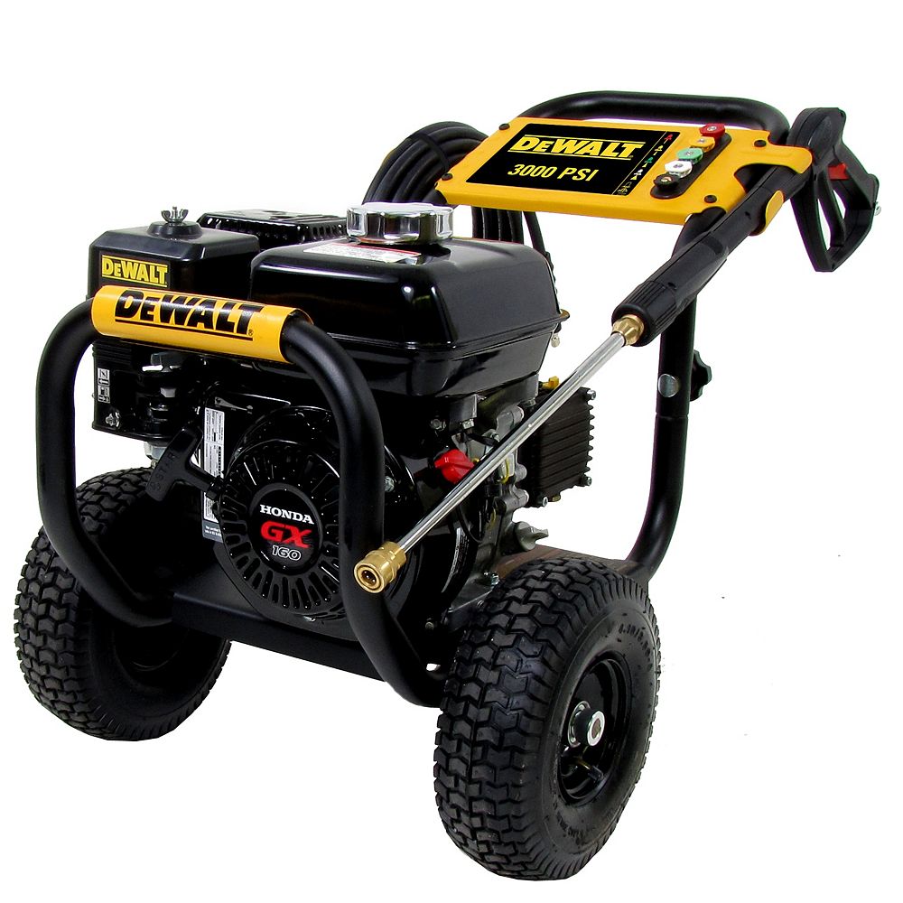DEWALT 3000 PSI / 2.5 GPM Laveuse a essence de haute pression Home