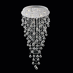Rain Drop 23.5-inch 9-Light Chandelier