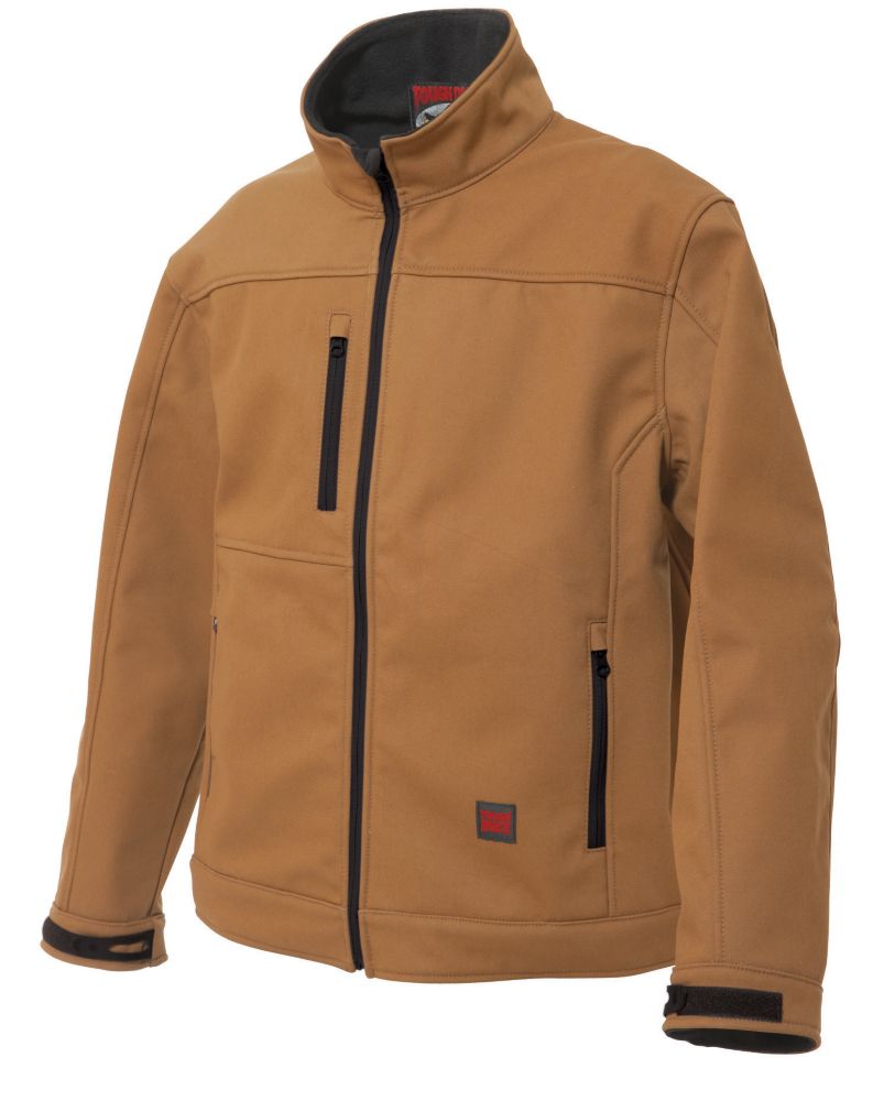 Tough Duck Softshell Jacket Brown Medium | The Home Depot Canada