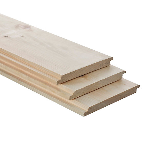 Irving 1x8x8 Knotty Pine Reversible Barn Board | The Home Depot Canada