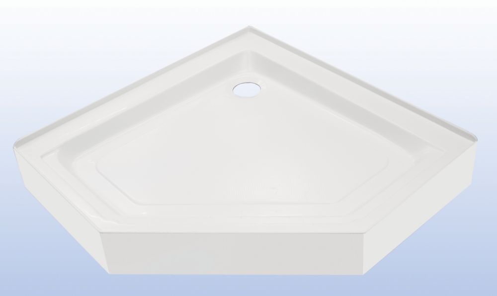 Jade Bath Base Néo Angle 40 po x 40 po Jade Bath Base Néo Angle 40 po x 40 po