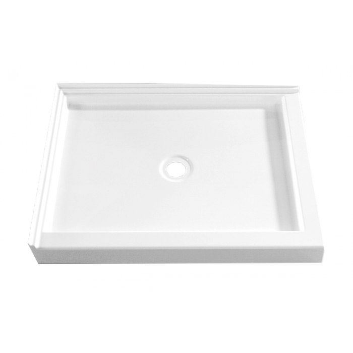 60 acrylic shower base