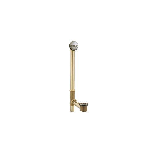 Moen Tub Drain Brass Tubing Whirlpool With Trip Lever Drain Assembly The Home Depot Canada