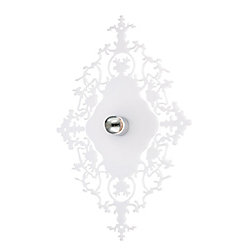 Royal Collection 1 Light Milky White Wall Sconce