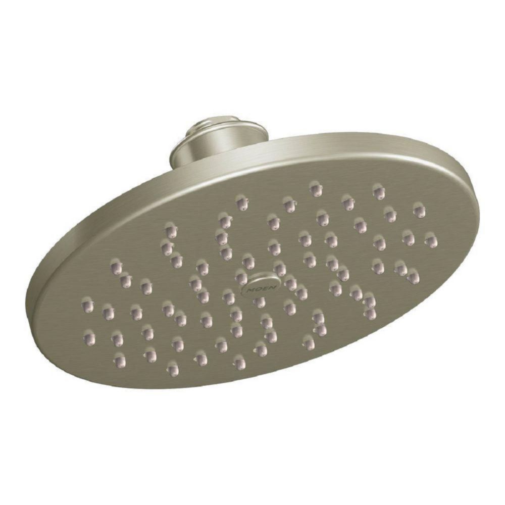Moen Single Function 8 Inch Diameter Rainshower Showerhead in Brushed