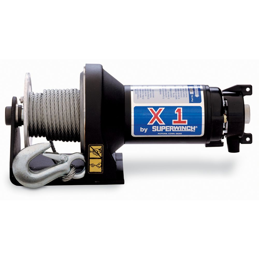 X1 Trailer/Utility Winch 2,000 lbs/12V